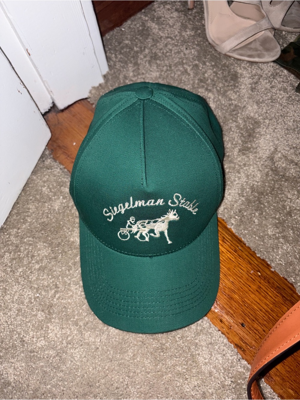 Men's Green Baseball Cap